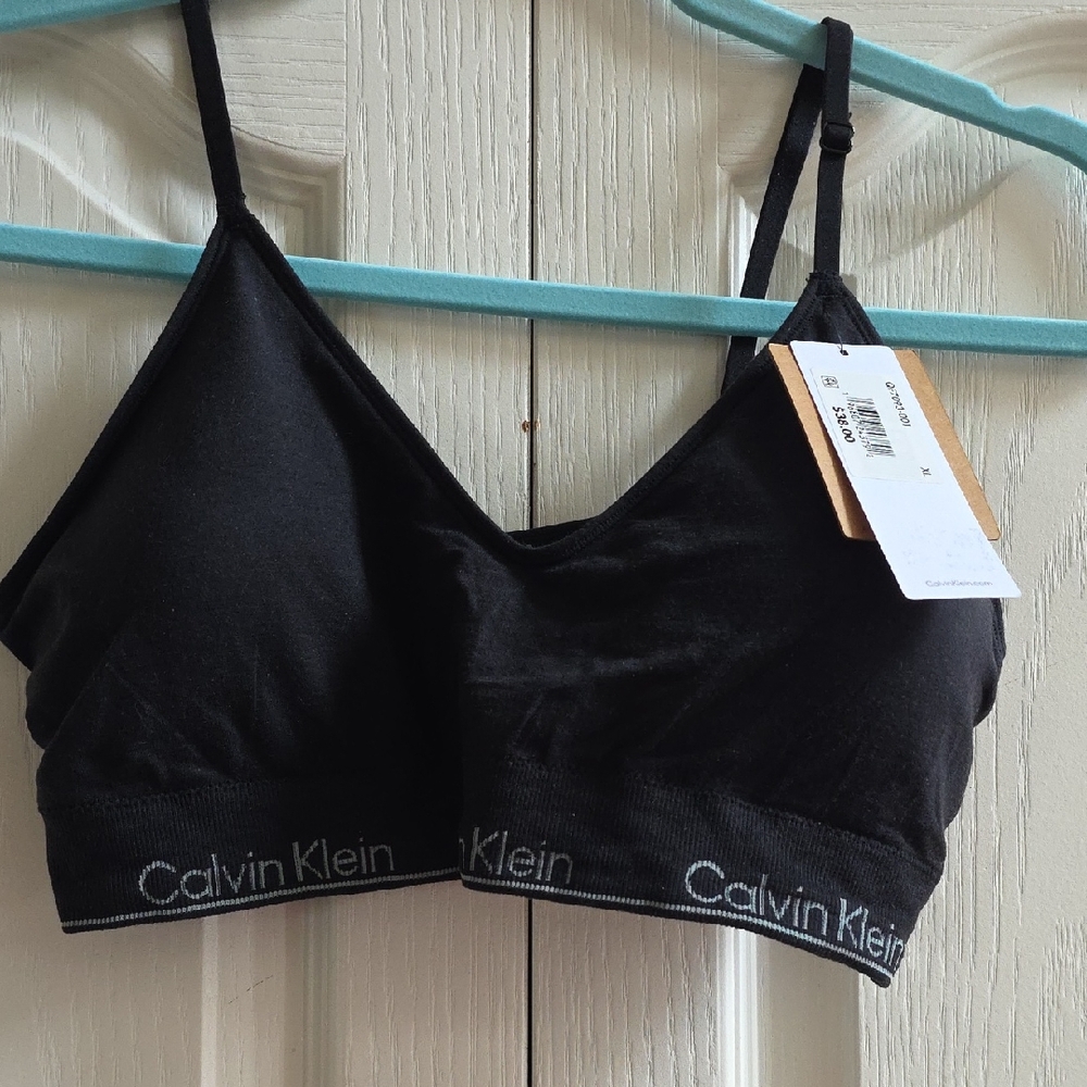 Calvin Klein Black Bralette